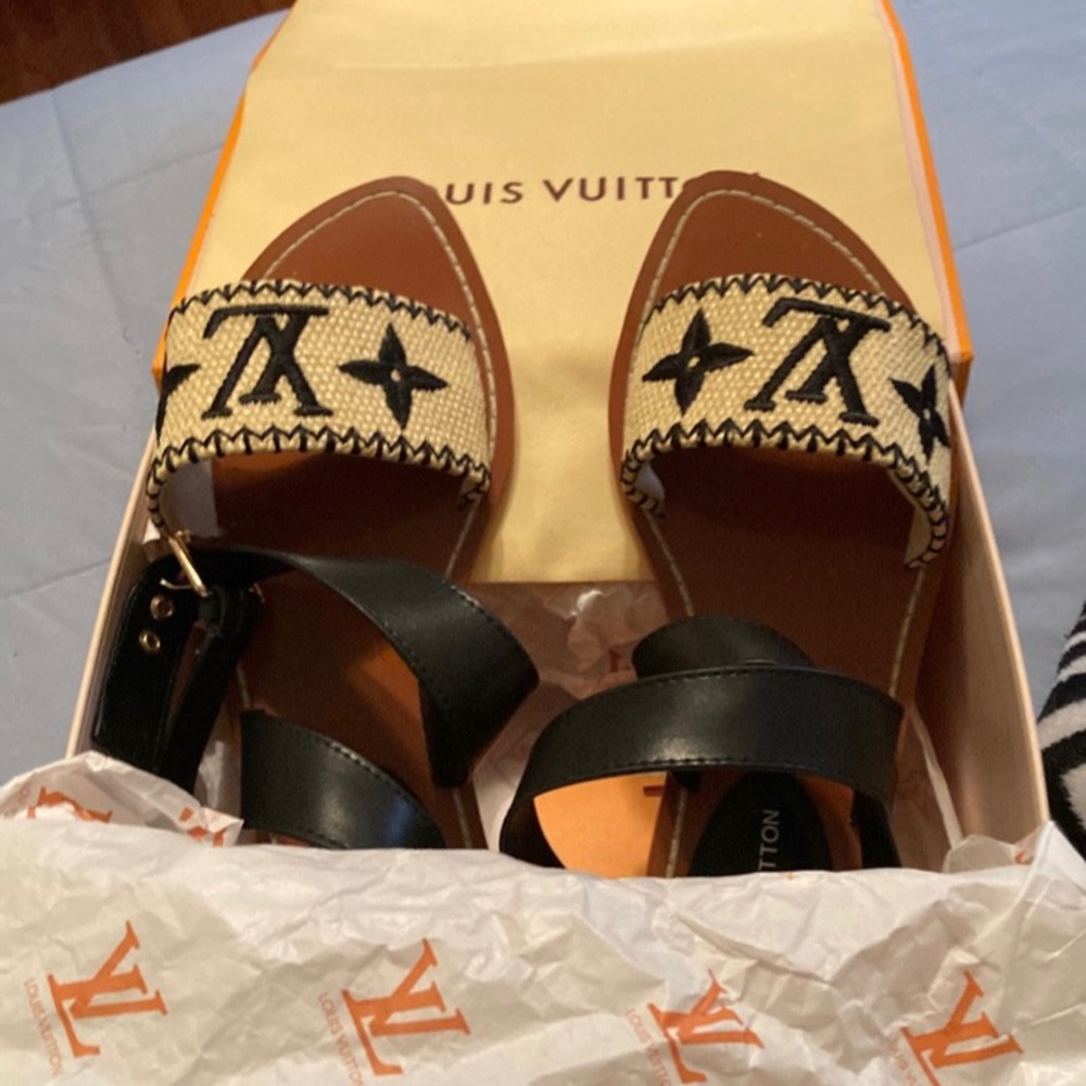 Authentic Louis Vuitton Sandals